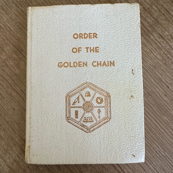 Other Order Of The Golden Chain Official Ritual Book Freemason Women 1953 Poshmark